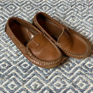 Jacadi leather driving mocs